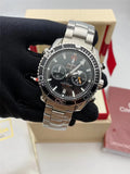 Omega Black Chronograph Steel