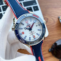 Omega Seamaster America's Cup white