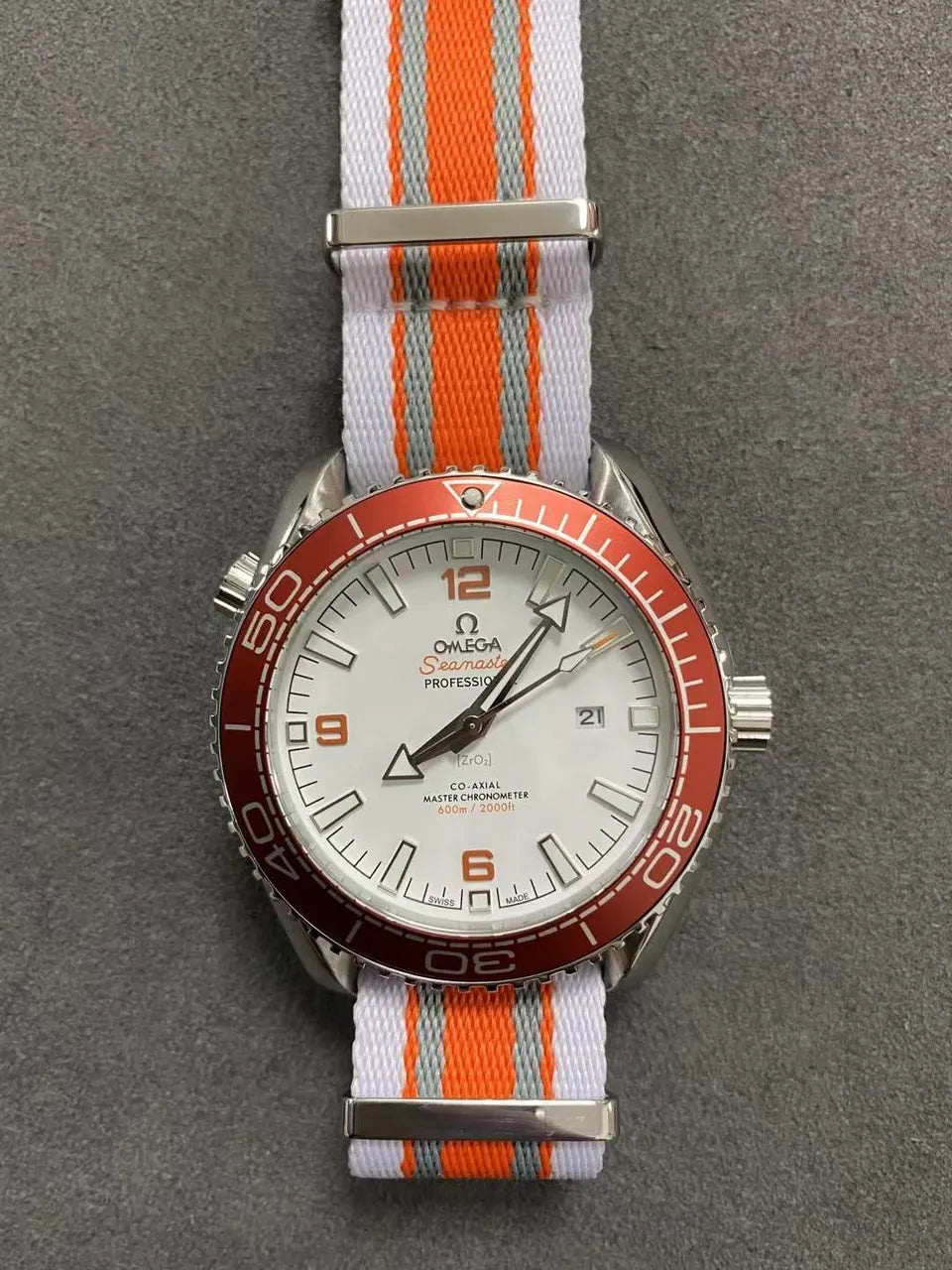 nato Omega Seamaster Orange Bezel - Hình 6