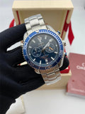 Omega Blue Bezel Chronometer