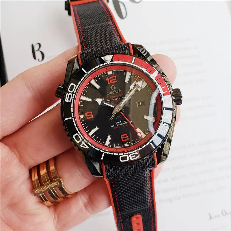 Omega Seamaster GMT Red