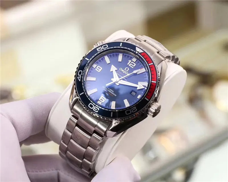 Omega Seamaster Blue Dial - Hình 3