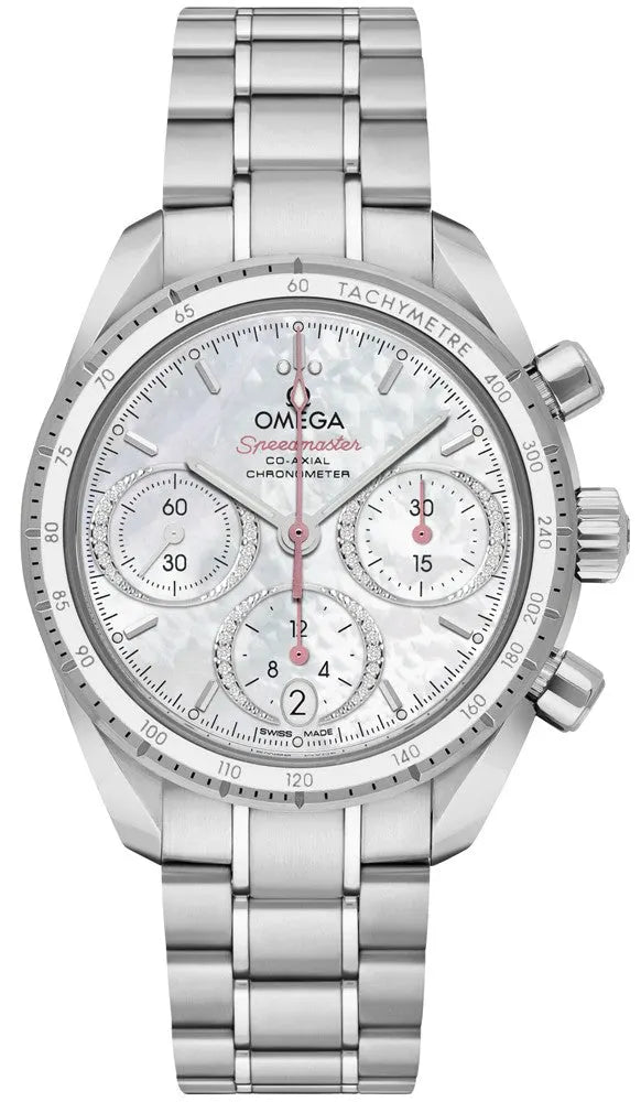 Omega Mother of Pearl Diamond Ladies