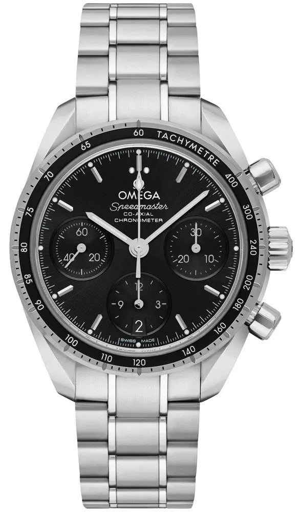Omega Speedmaster Steel Black Dial – Iconic Chronograph