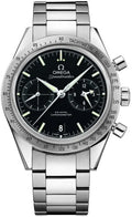 steel Omega Speedmaster Black Dial