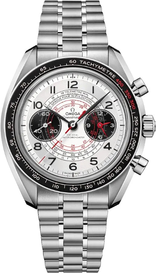 Omega White Dial Racing Chronograph – Omega Speedmaster Racing