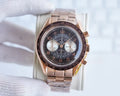 Omega Rose Gold Brown Dial