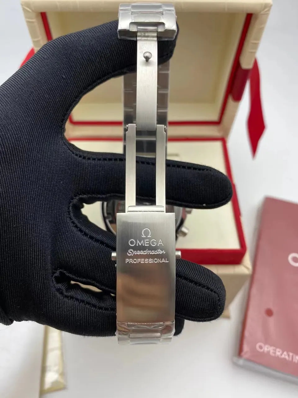 Omega Green Dial Rose Gold