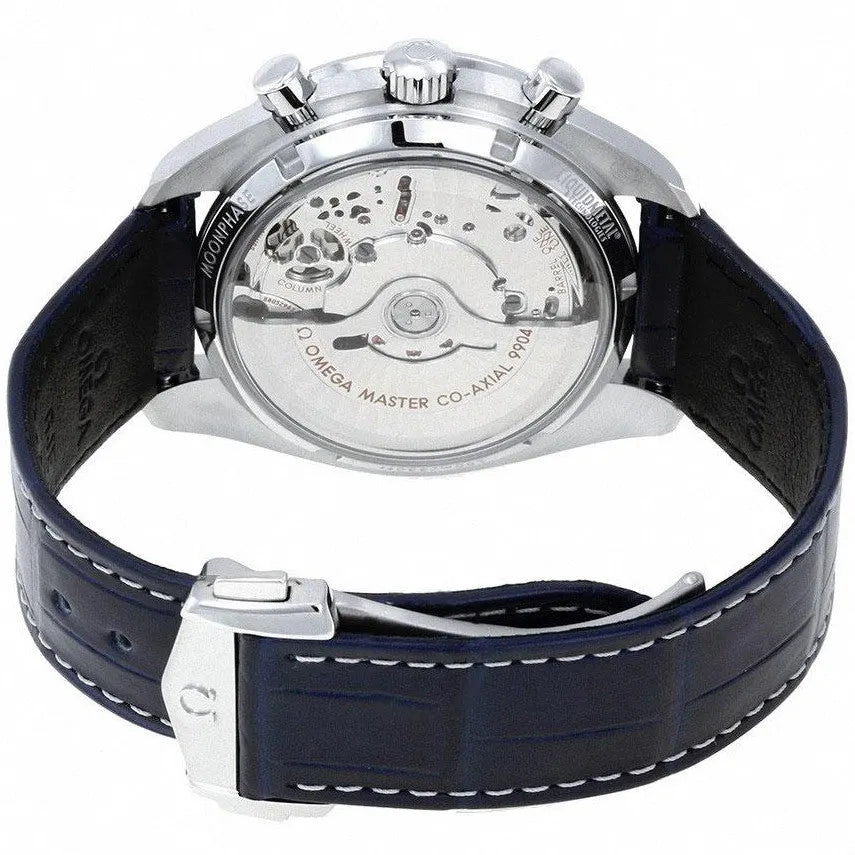Omega Blue Moonphase – Omega Speedmaster Blue Moonphase – Leather