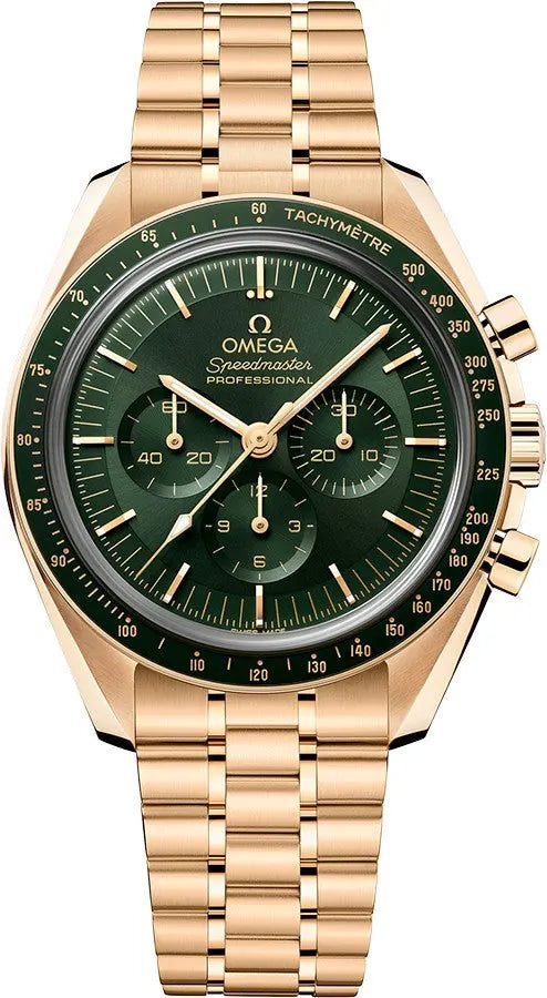 speedmaster Omega Green Dial Gold – Omega Speedmaster Green Dial Gold
