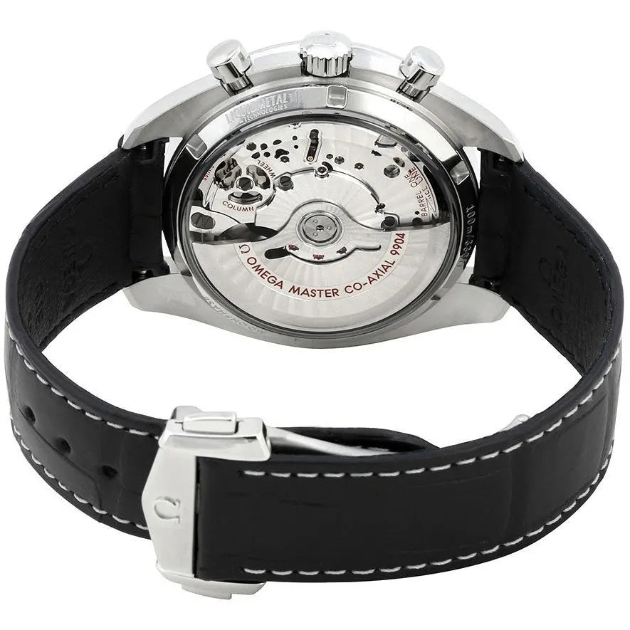 Omega Moonphase Black Leather speedmaster - Hình 2