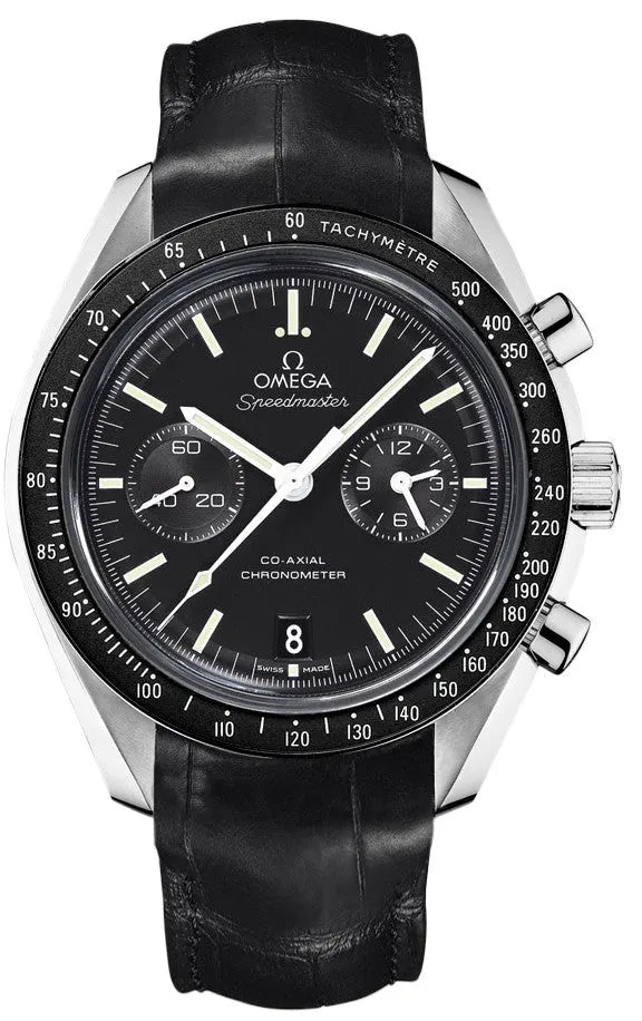 Omega Speedmaster Black Leather