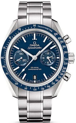 speedmaster Omega Blue Dial Steel