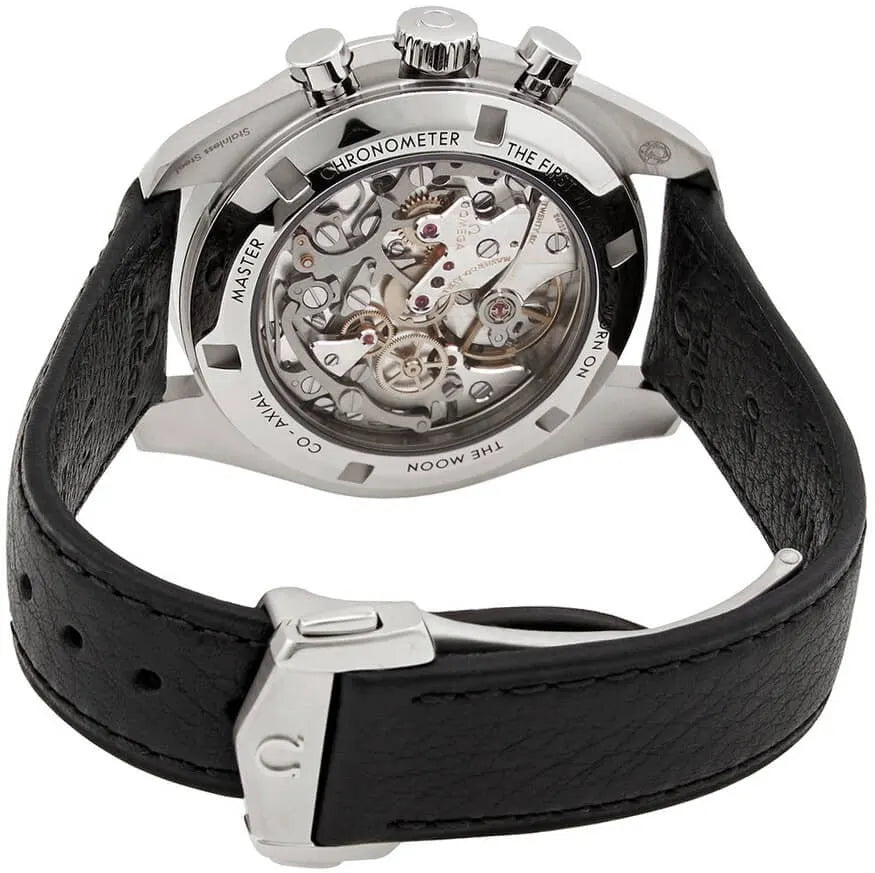 Omega Black Dial Chronograph – Omega Speedmaster Black Dial Leather