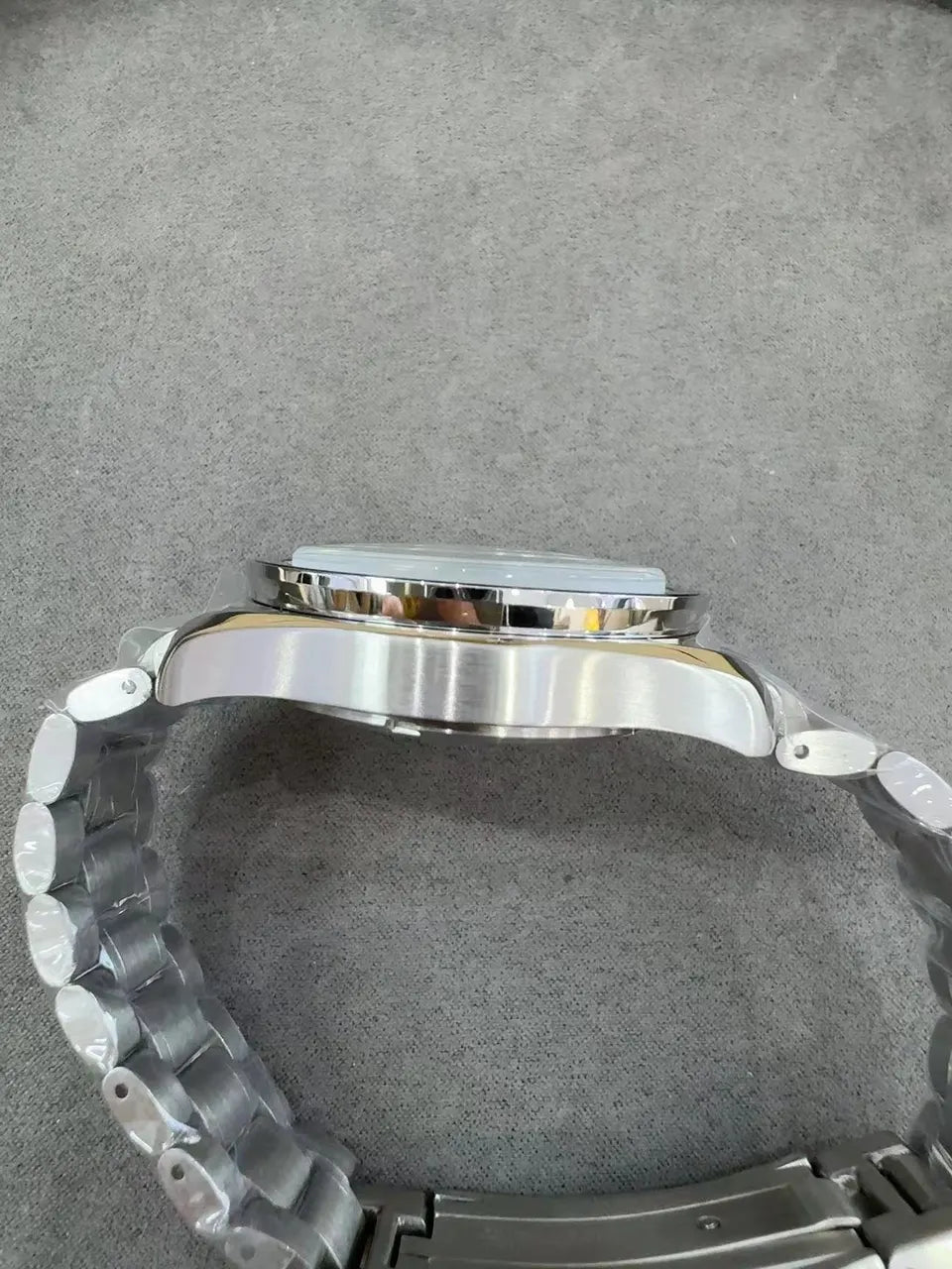 steel Omega Speedmaster White Dial - Hình 2