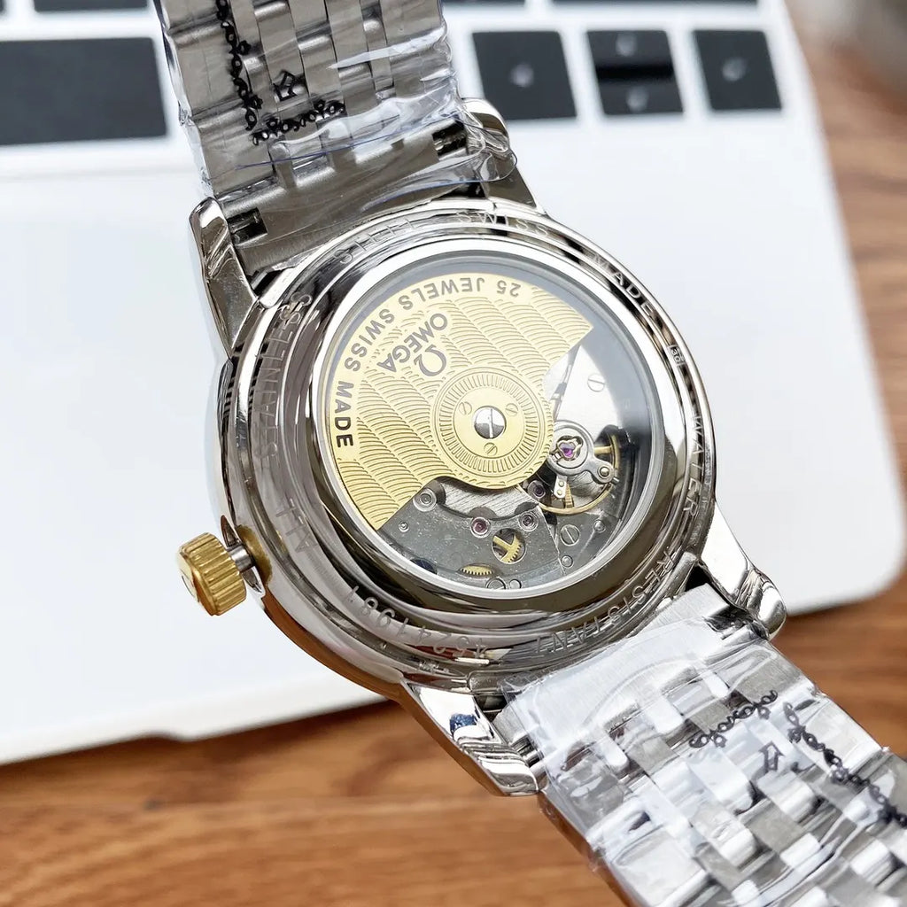 Omega De Ville Silver Dial steel - Hình 2