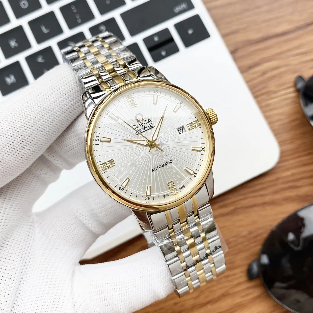 Omega De Ville Diamond Markers silver