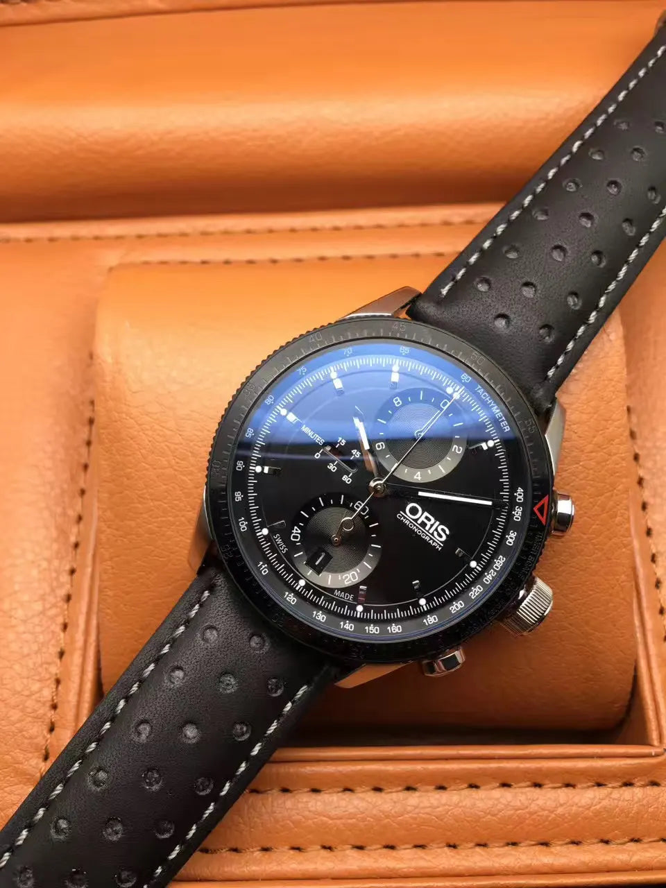 Oris Chronoris Black Dial
