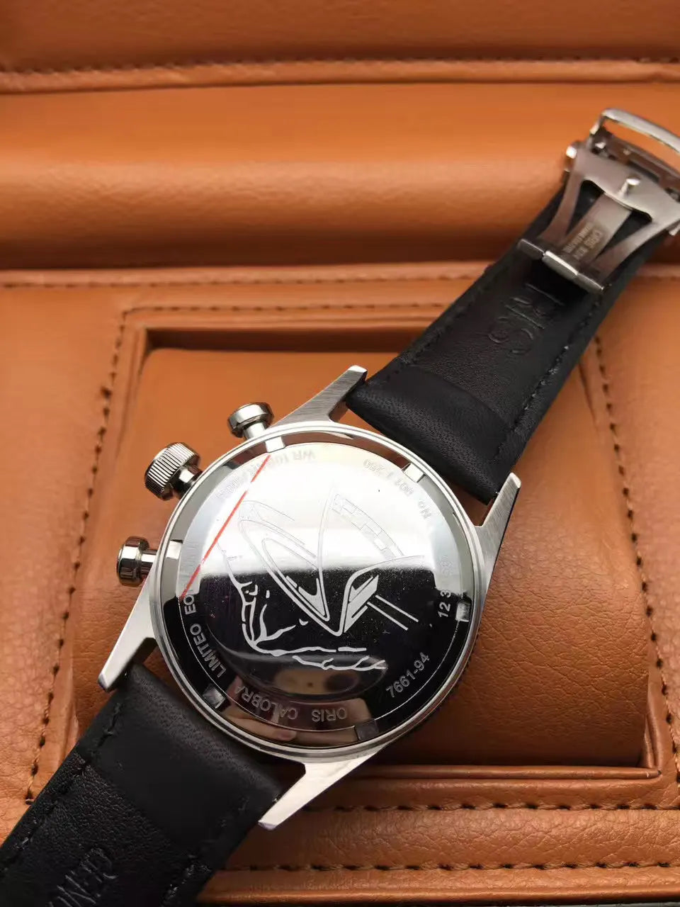 Oris Chronoris Black Dial - Hình 2