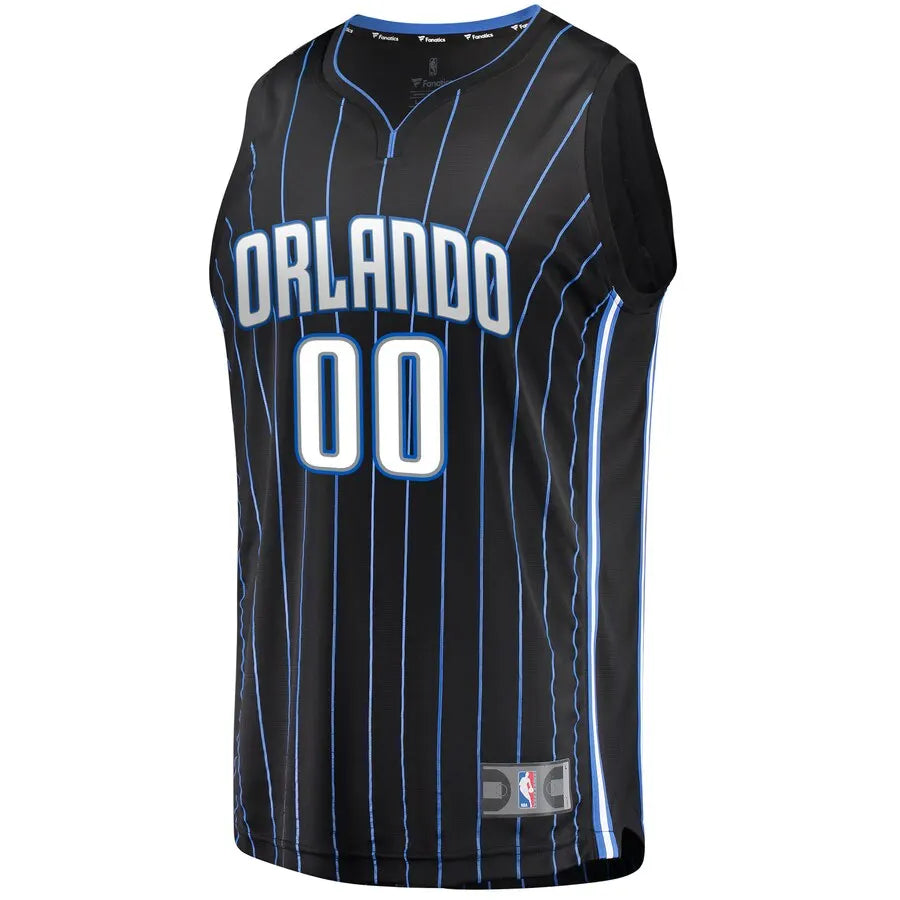 fanatics custom Magic Black Pinstripe Jersey - Hình 2