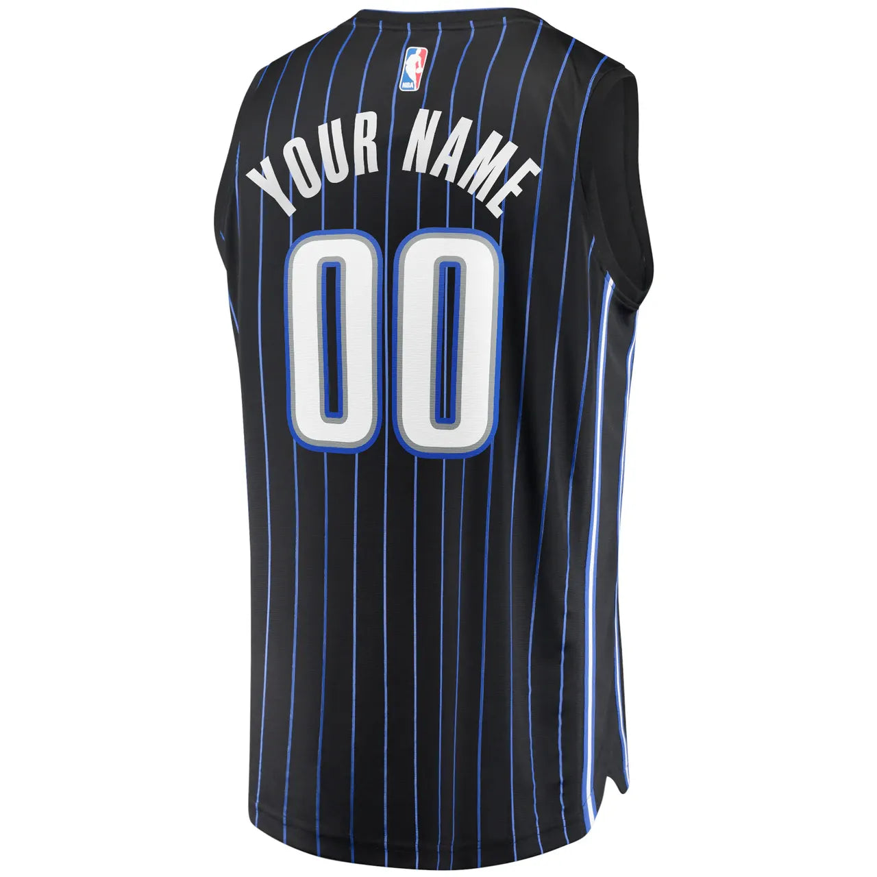 Magic Black Pinstripe Jersey fanatics - Hình 4