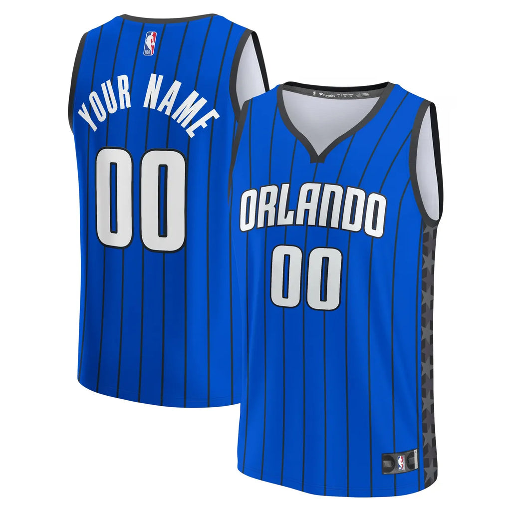 Fanatics Magic Custom Blue Jersey - Hình 2
