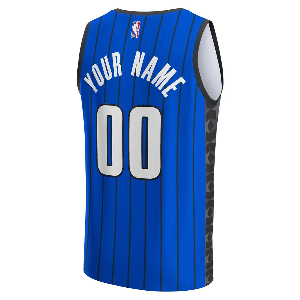 Fanatics Magic Custom Blue Jersey - Hình 3