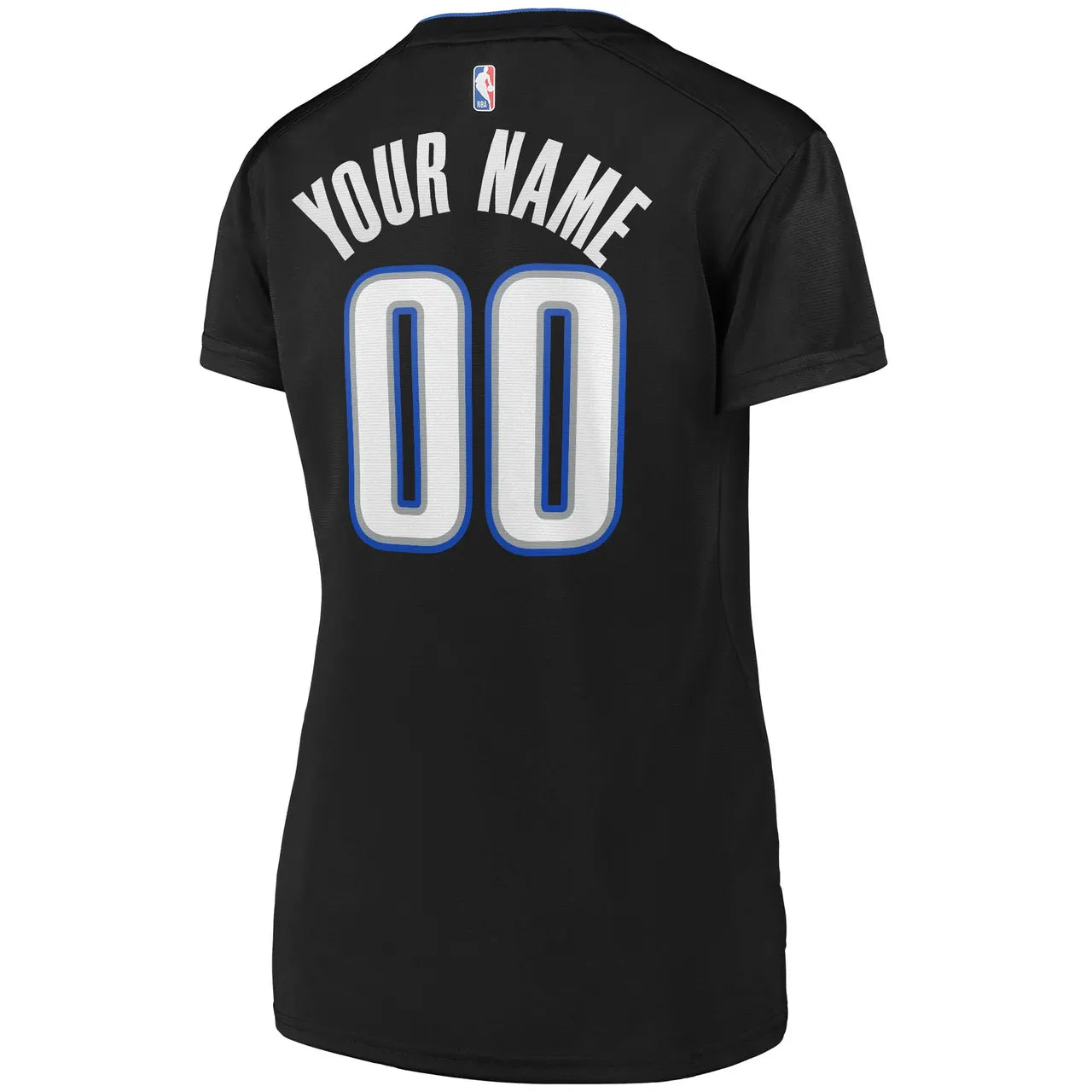 Orlando Magic Custom Black Jersey - Hình 3