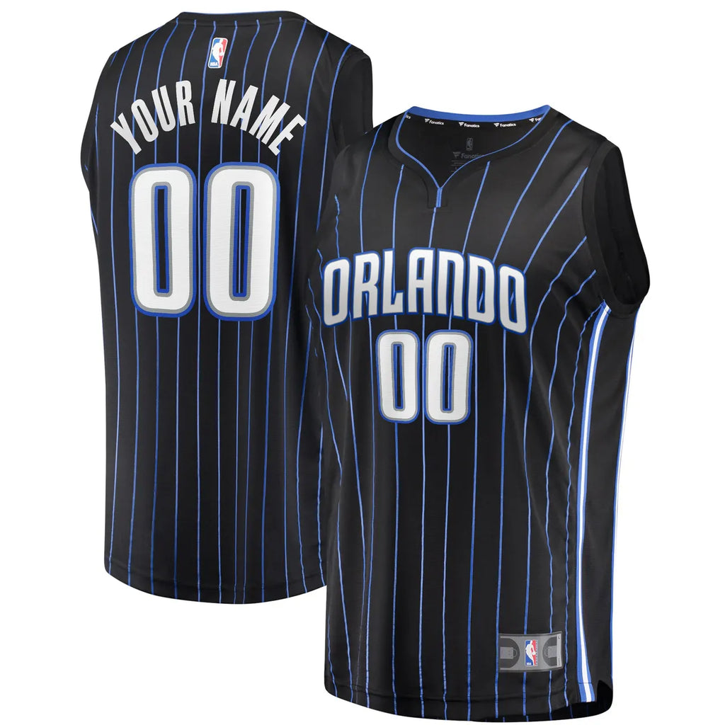 Fanatics Magic Black Jersey custom - Hình 2
