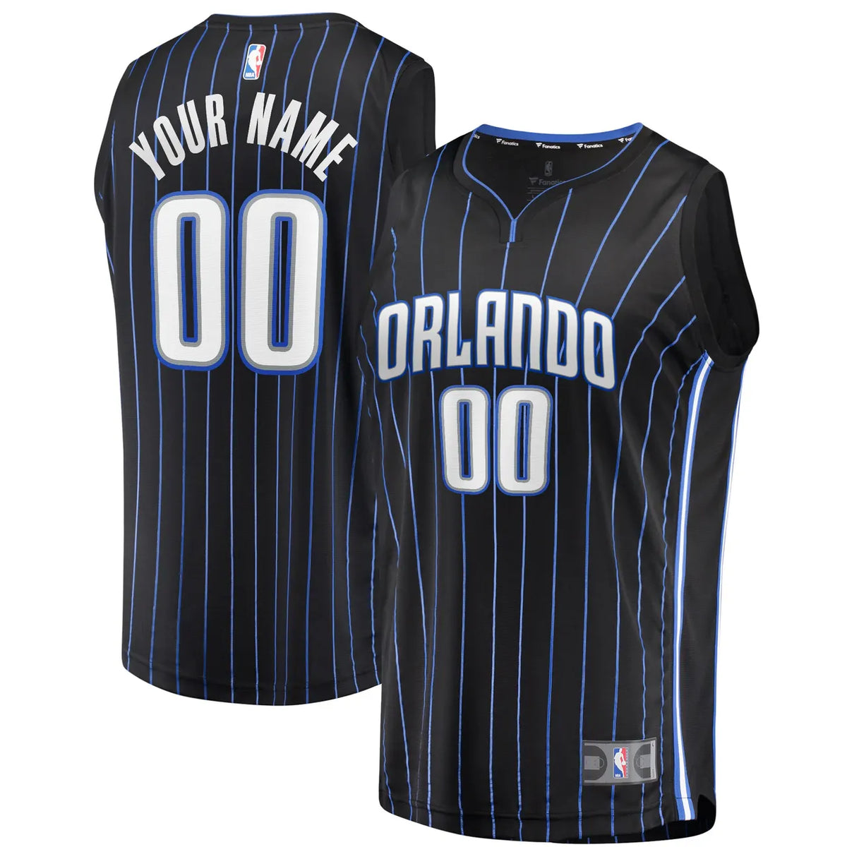 Fanatics Magic Black Jersey custom - Hình 2