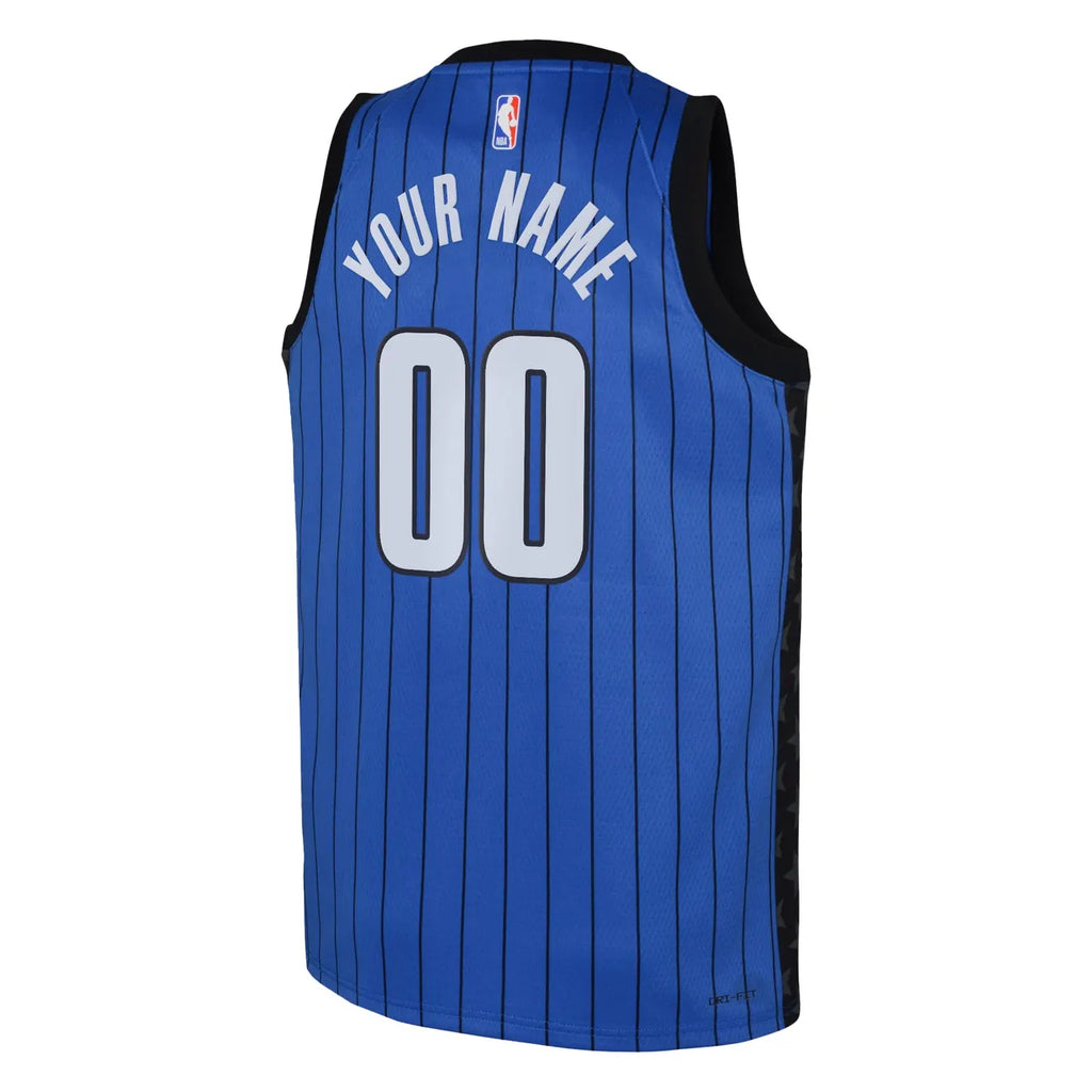 custom Jordan Magic Blue Jersey - Hình 3