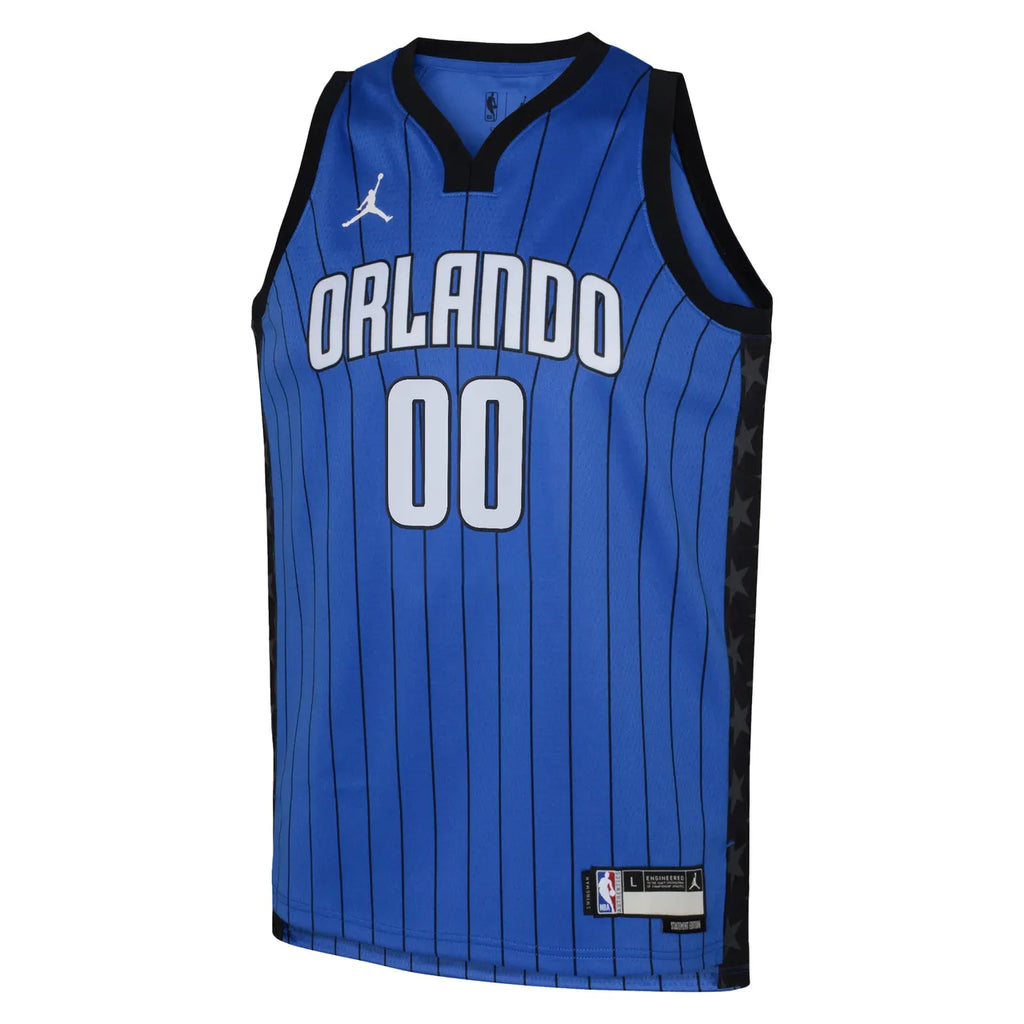 custom Jordan Magic Blue Jersey - Hình 2