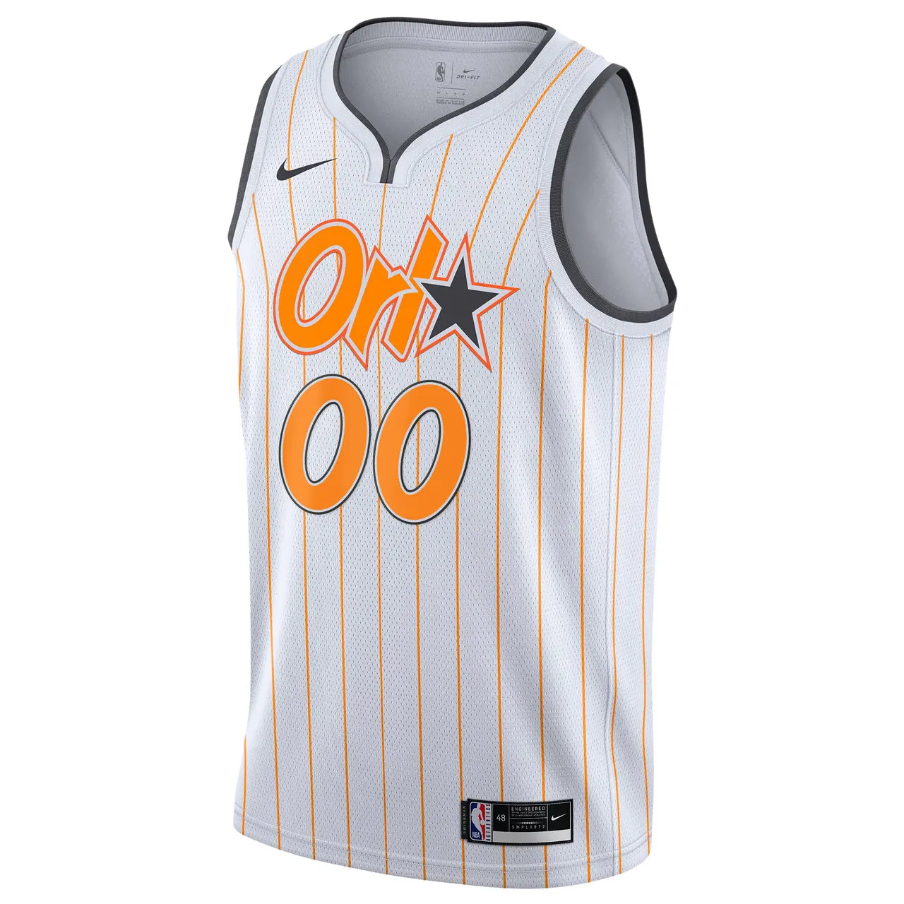 Magic White Jersey Custom nike - Hình 3