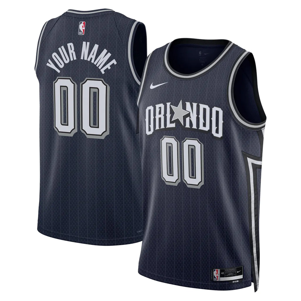 Magic Navy Custom Jersey
