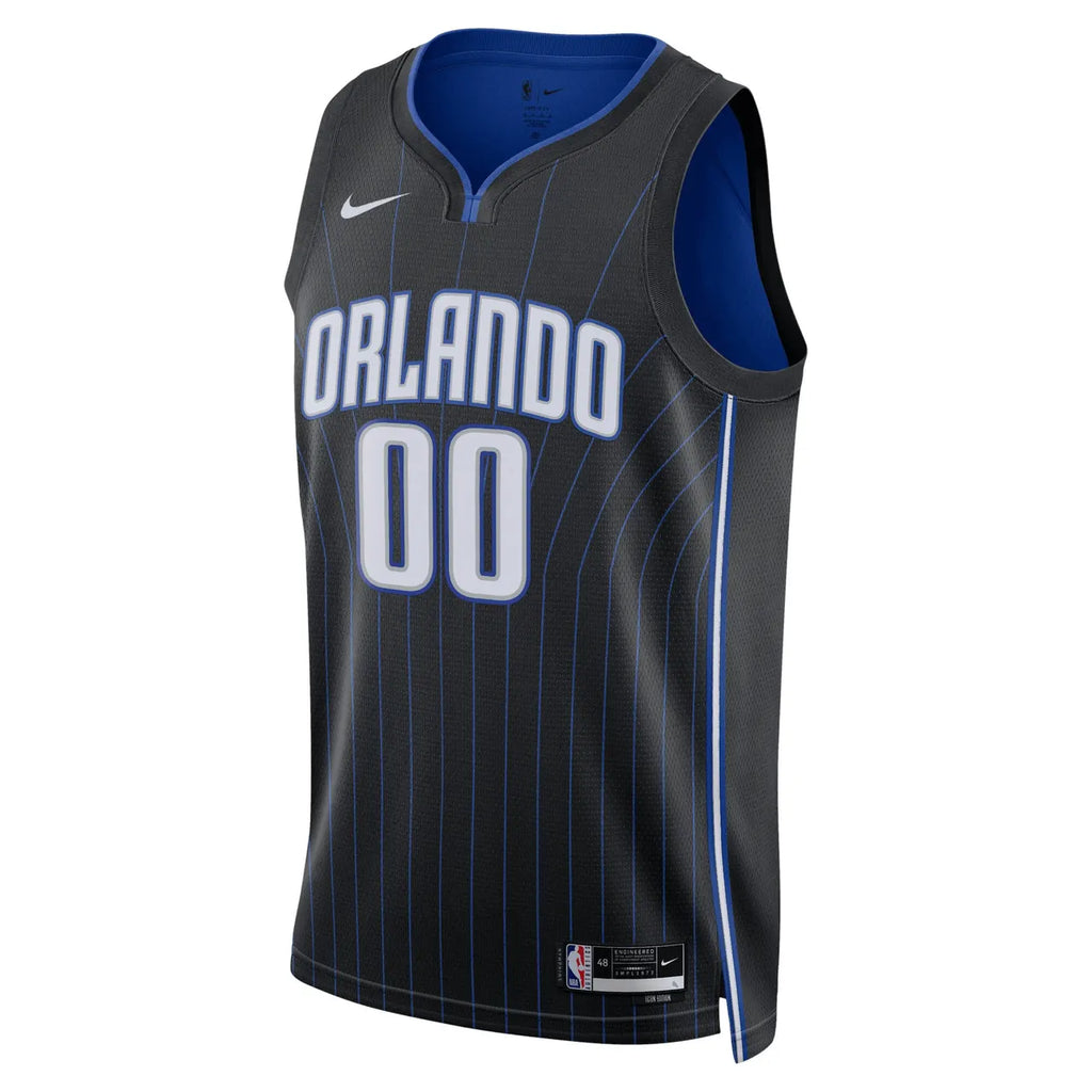 custom Nike Magic Black Icon Jersey