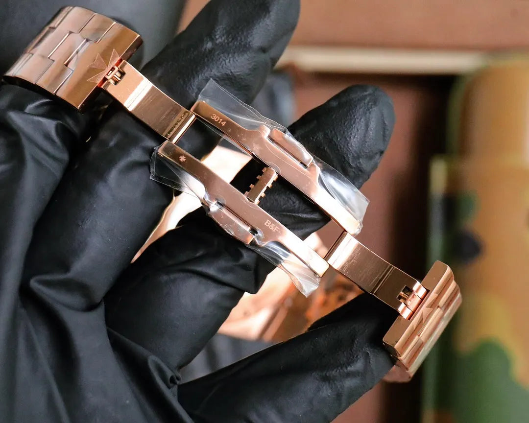 Vacheron Constantin Rose Gold Blue - Hình 6