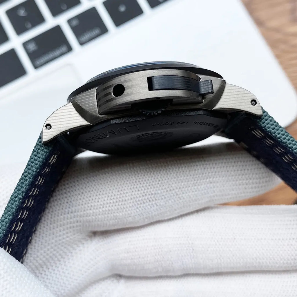 Panerai Green Canvas Strap - Hình 2