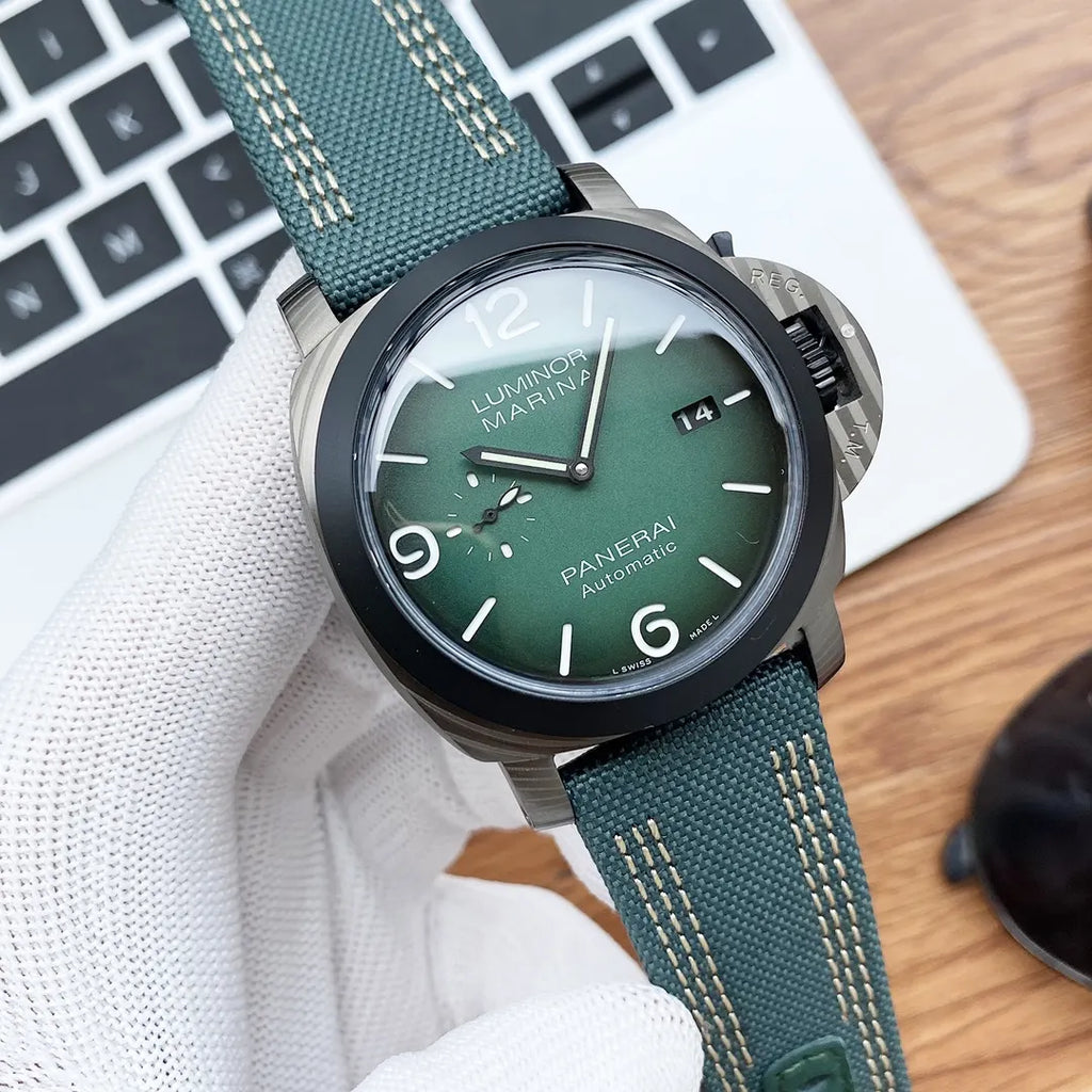 Panerai Green Canvas Strap - Hình 3