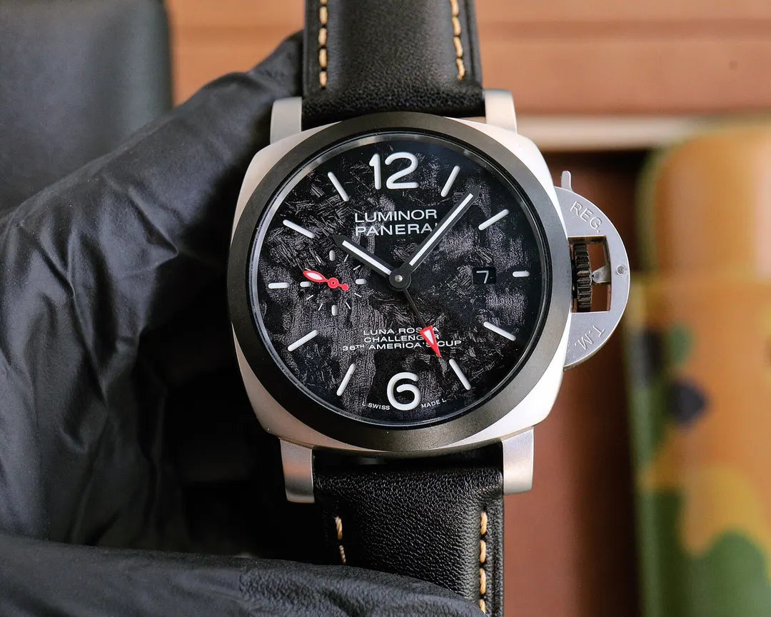 black Panerai Luminor Luna Rossa