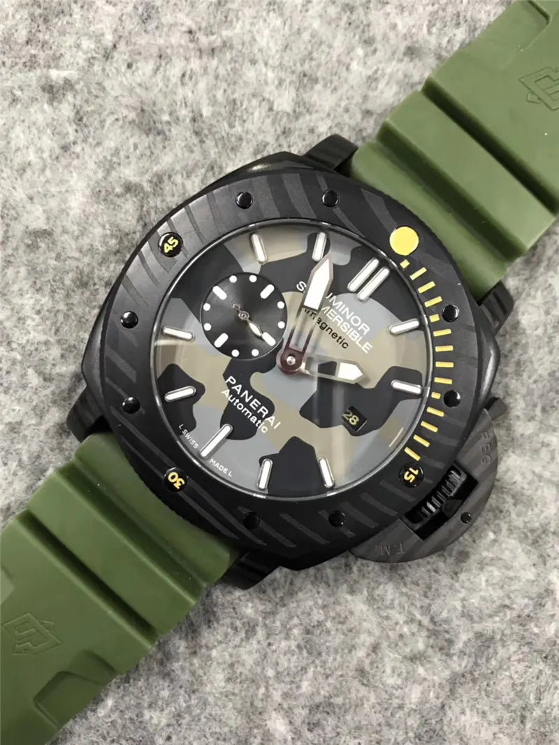 Panerai Camo Green Rubber - Hình 8