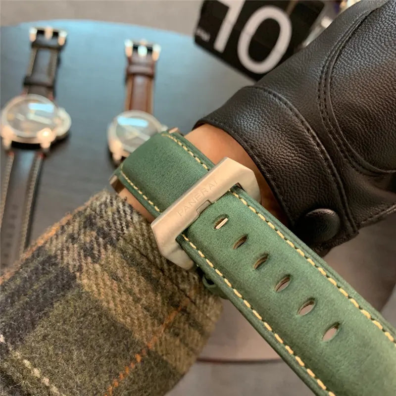 Panerai Luminor GMT Green Strap - Hình 2