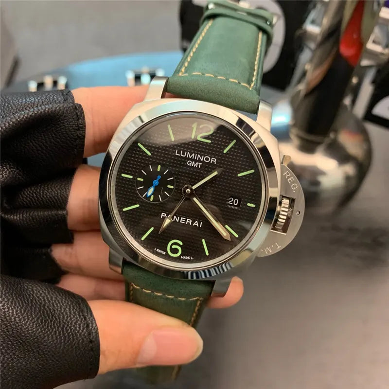 Panerai Luminor GMT Green Strap - Hình 7