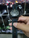 blue Panerai Luminor GMT Black