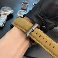 tan Panerai Luminor GMT Black
