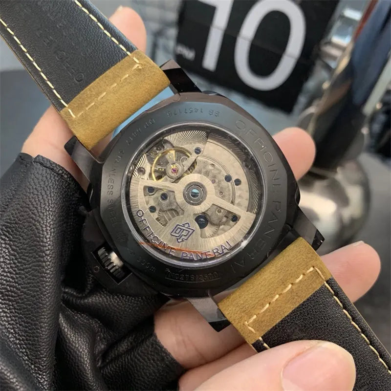 tan Panerai Luminor GMT Black - Hình 3