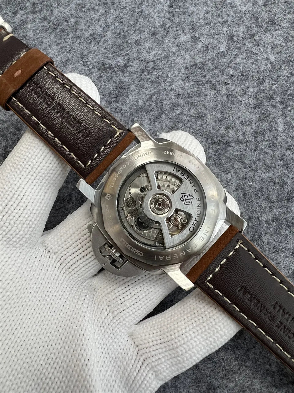 Panerai Luminor GMT Brown Strap - Hình 3