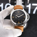 Panerai Luminor Black Dial Tan Leather