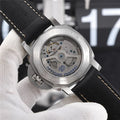 Panerai Black Dial Steel Watch