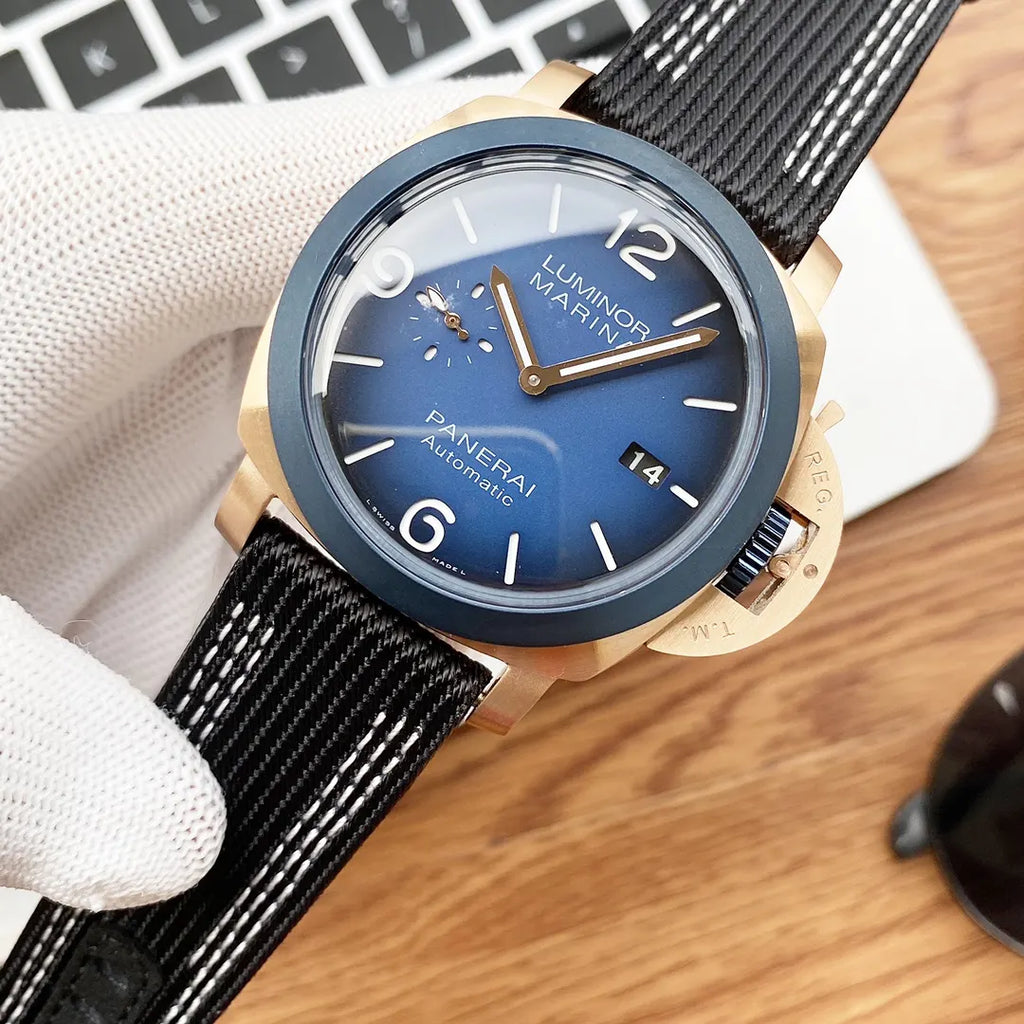 Panerai Blue Bronze Watch - Hình 3