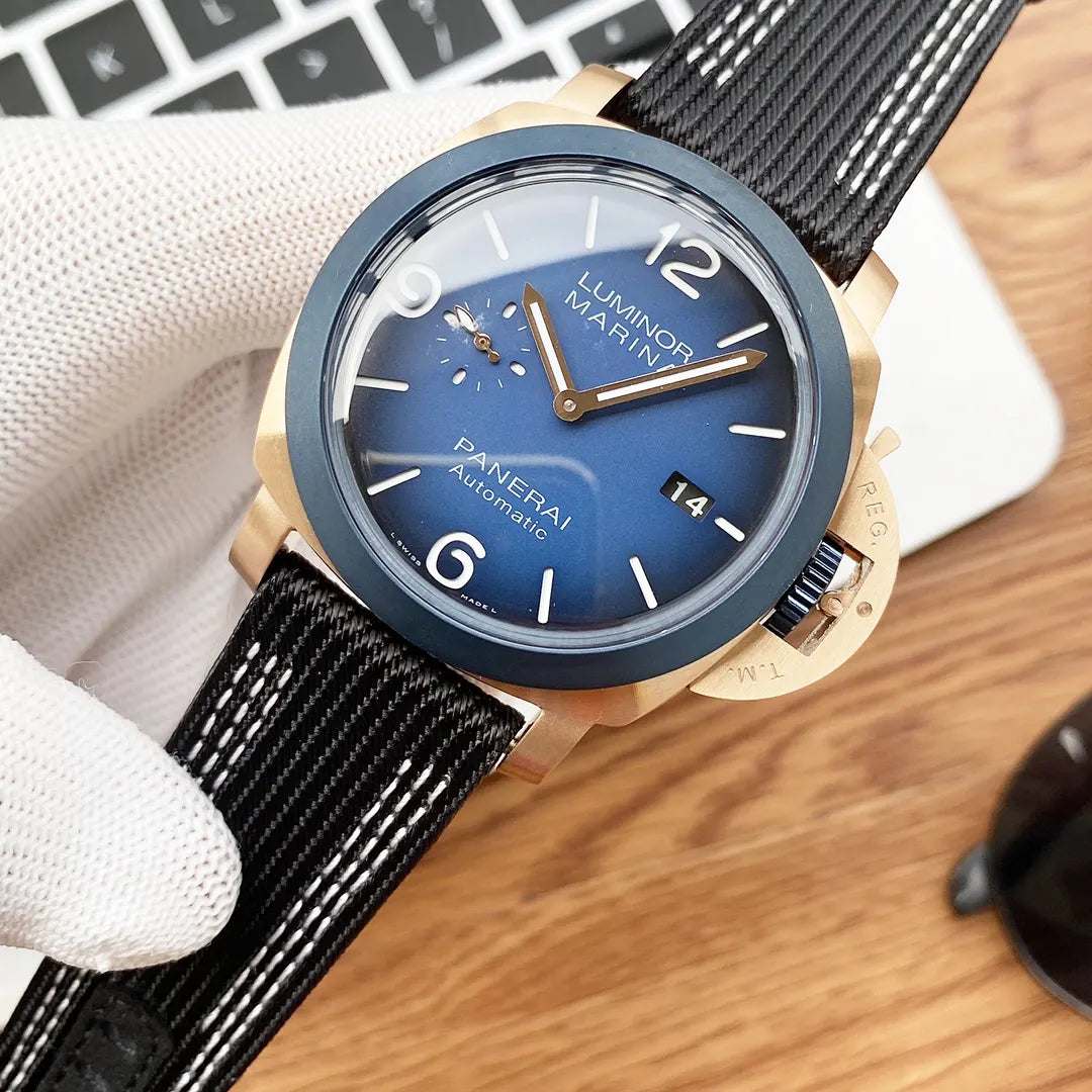 Panerai Blue Bronze Watch - Hình 3